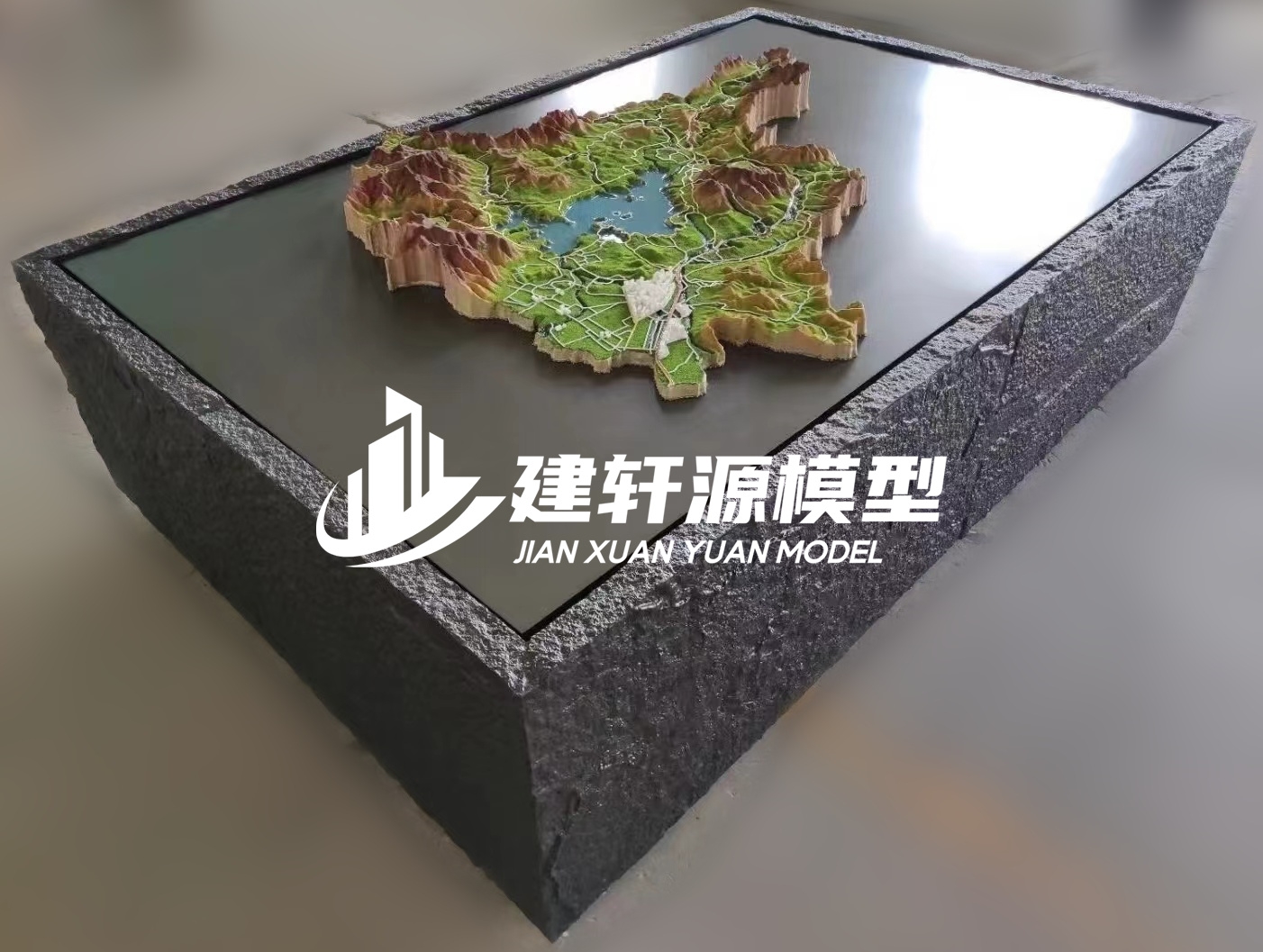 清河地貌模型制作